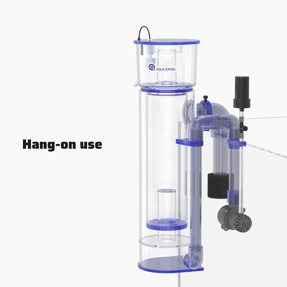 Protein Skimmer Hang On - AE-75H/100H ハングオン式プロテインスキマー水槽フィルター（DCポンプ付き）海水リーフ水槽用