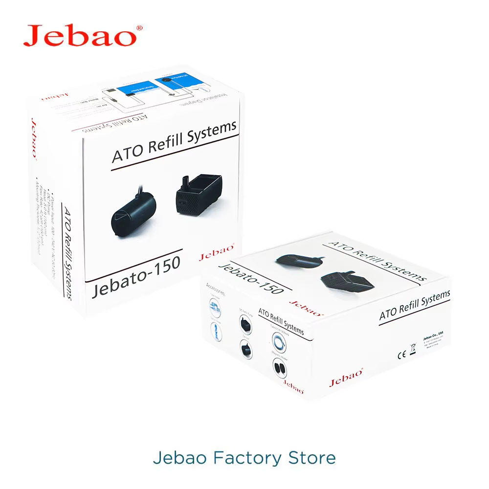 Marine Aquarium Reef - 自動水位調節器、JebaoスマートATO補充システムJebato-150（水槽用）、100-240V広電圧対応アクアリウム自動給水器