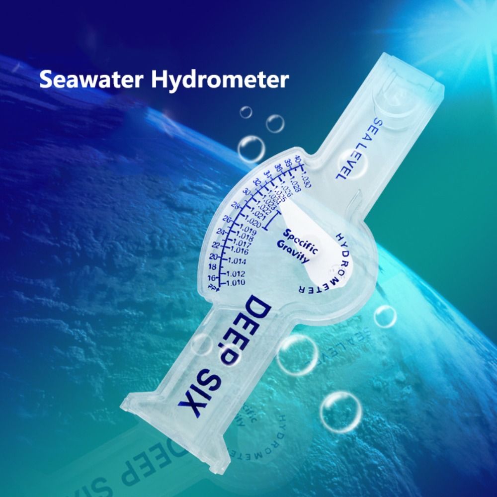 Marine Aquarium Hydrometer - 高精度海水テスター,ポータブル自動水槽,プロフェッショナル,ソルト