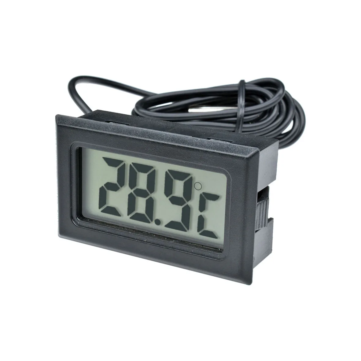 Marine Aquarium Hydrometer - 車のデジタル温度計ミニ液晶温度屋内屋外水族館温度テスターモニター埋め込み温度センサー