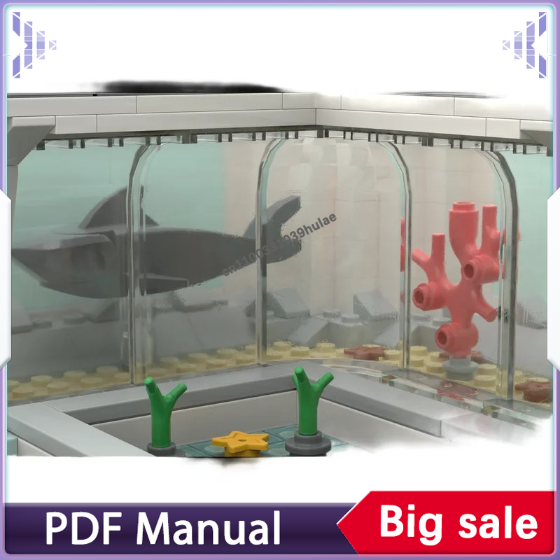 シティアクアリウムMOCビルディングブロック海洋生物展示ホー - Marine Life Aquariums のレビューと価格