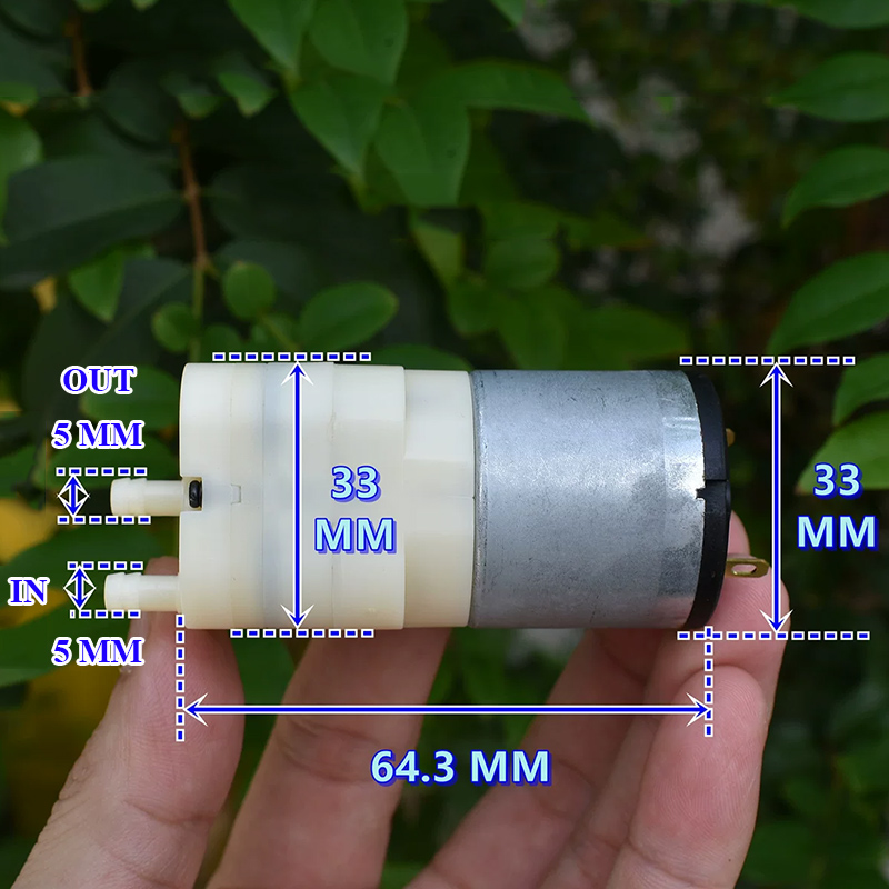 DC 12V 大流量ミニ RK-528 モーター真空ポンプ  - Marine Aquarium Hydrometer のレビューと価格