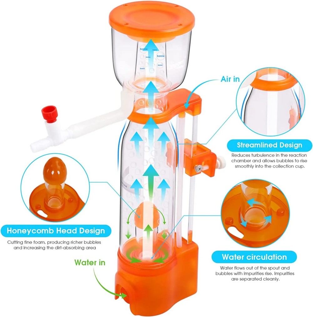 レッドスターフィッシュ SQ-70/90Plus ハングオン - Protein Skimmer Hang On のレビューと価格