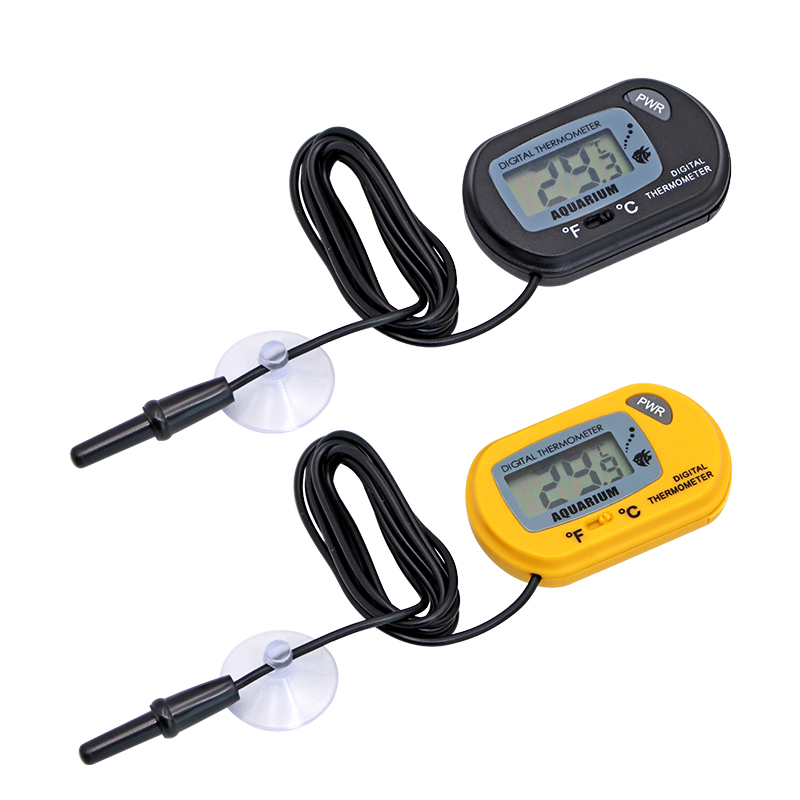 水槽温度計 LCD デジタル水槽温度計 水槽温度検出器 魚警 - Marine Aquarium Hydrometer のレビューと価格