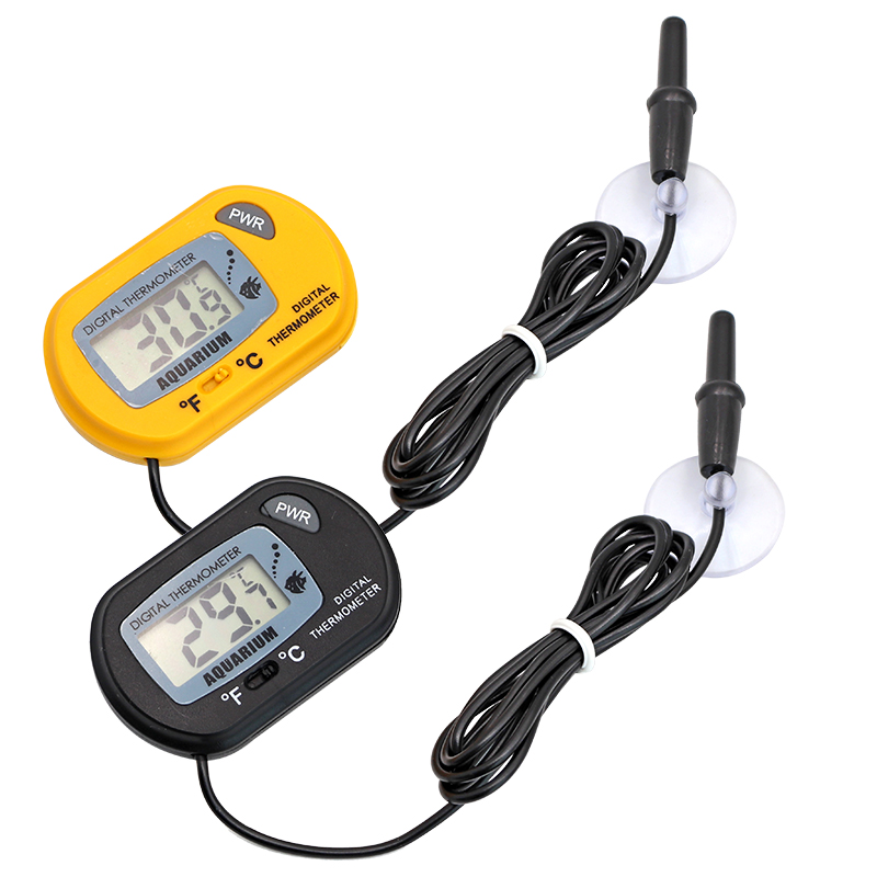 水槽温度計 LCD デジタル水槽温度計 水槽温度検出器 魚警 - Marine Aquarium Hydrometer のレビューと価格