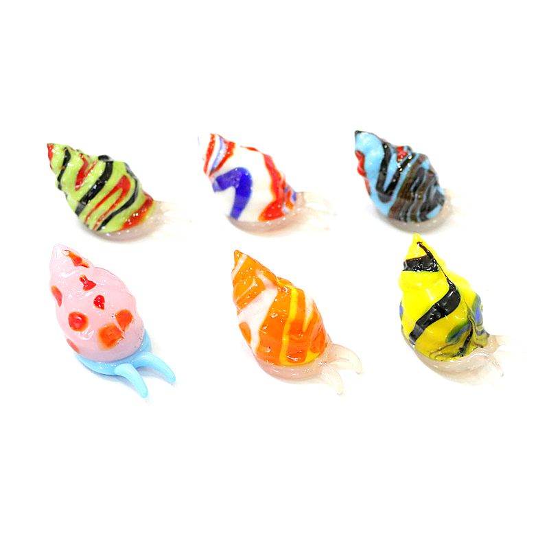 かわいいmuranoガラス海洋動物小像ミニチュア海カタツムリ - Marine Aquarium Europe のレビューと価格