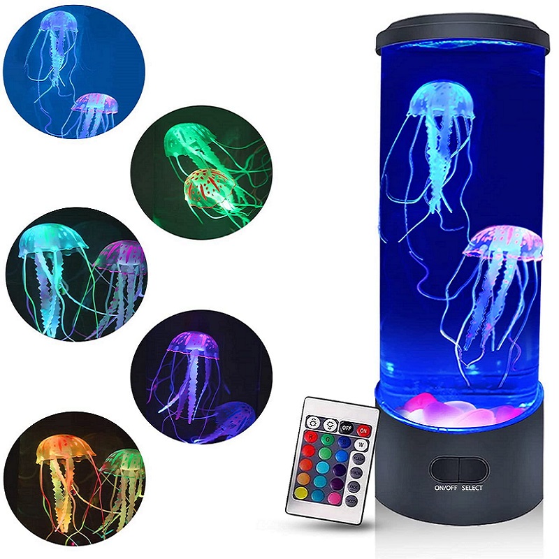 LED魚ランプ,常夜灯,周囲光,色の変化,装飾ライト,子供の - Marine Aquarium Live のレビューと価格
