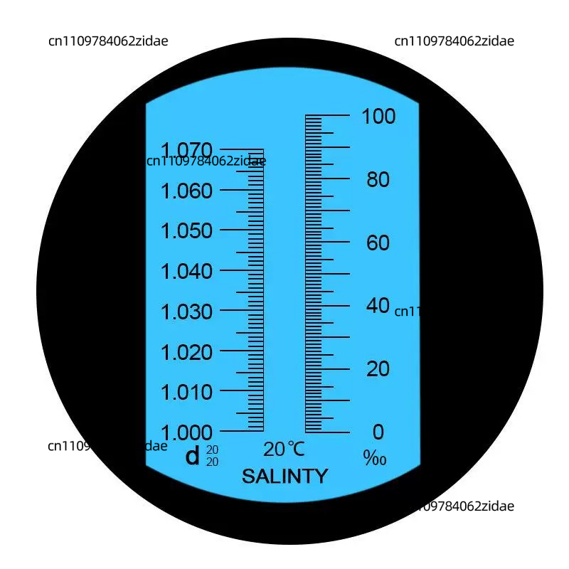 光学式塩分屈折計 0-100‰ 海水水槽用海洋比重計 - Marine Aquarium Hydrometer のレビューと価格