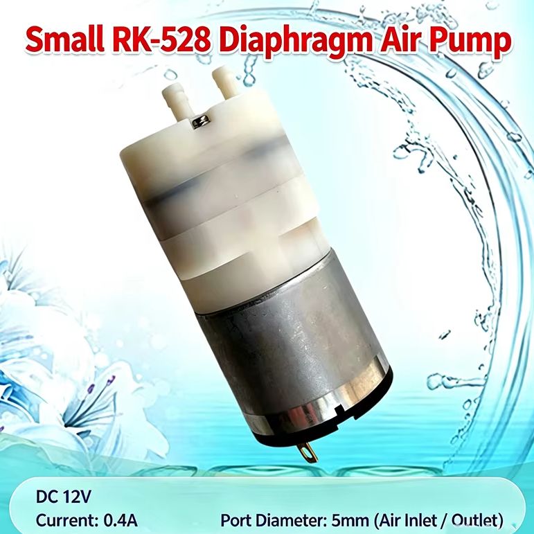 DC 12V RK-528 マイクロダイヤフラムエアポンプ  - Marine Aquarium Hydrometer のレビューと価格