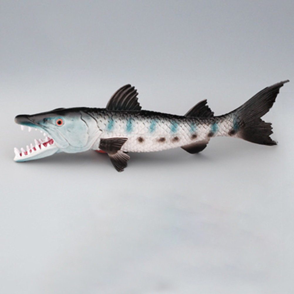 精巧なプラスチック製オオカミフィッシュ水槽飾り、シミュレーシ - Marine Life Aquariums のレビューと価格