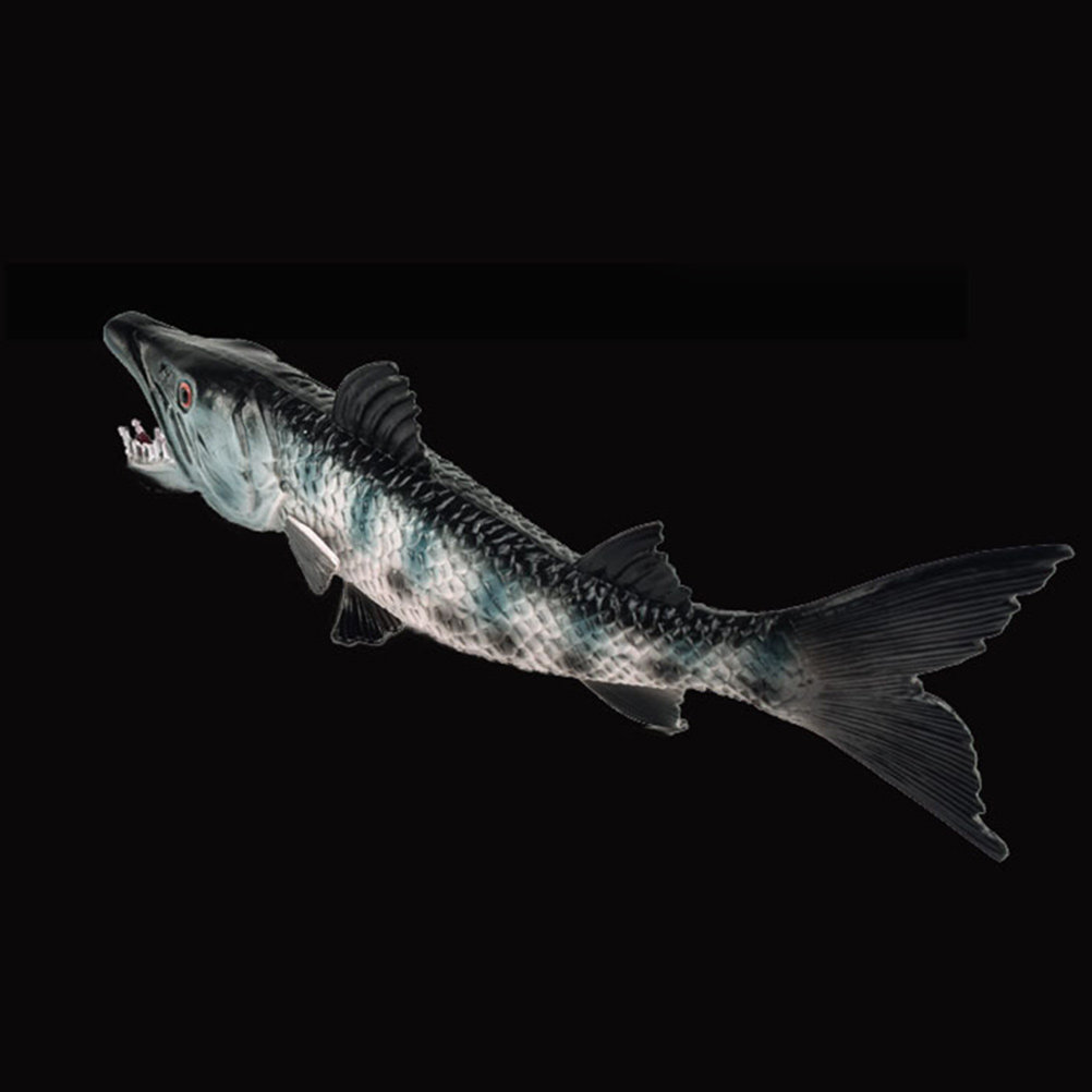 精巧なプラスチック製オオカミフィッシュ水槽飾り、シミュレーシ - Marine Life Aquariums のレビューと価格