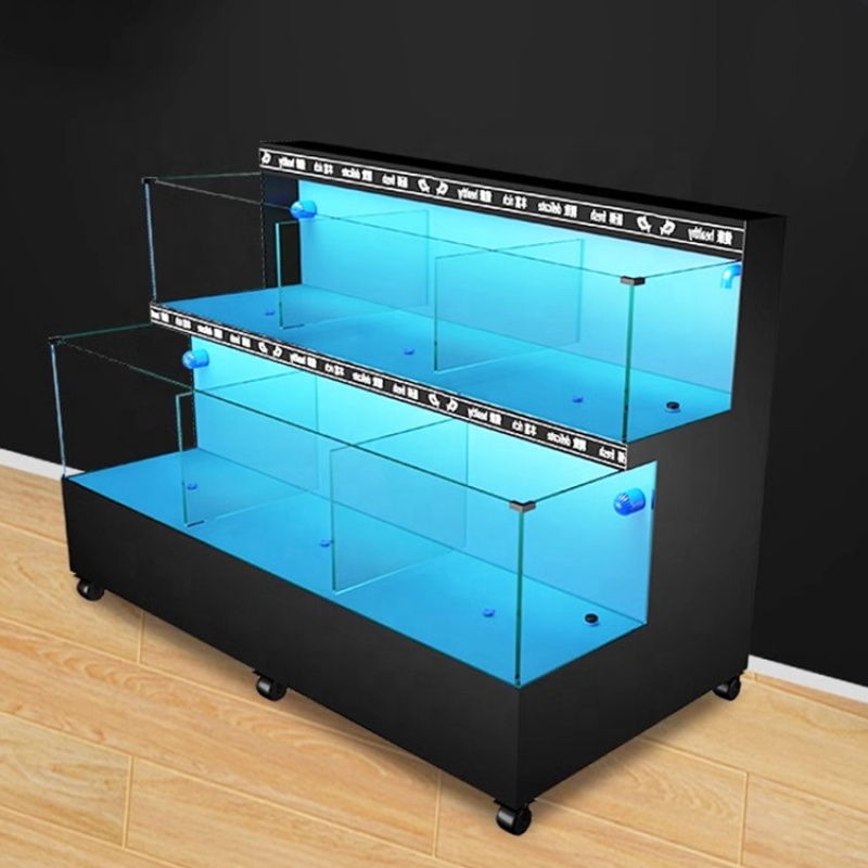 カスタムメイド大型アクリルガラス水槽、海洋サンゴ、シーフード - Marine Aquarium Live のレビューと価格